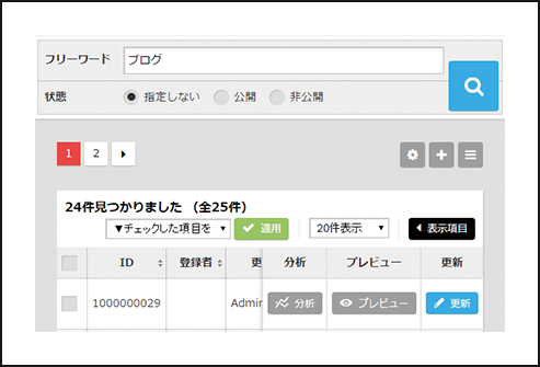 ニュース配信機能